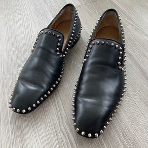 Louboutin black loafer